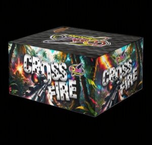 Crossfire 106 shot firework