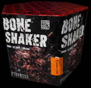 Bone Shaker 61 shot firework